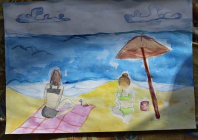 На берегу Крыма! Папа на СВО!  