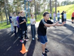 16 Августа в ДОЛ "Магистраль" прошли весёлые старты вместе с... 