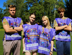 Вторую лагерную смену подряд в "Зелёном Огоньке" продолжает свою работу отряд ТиН-лига!