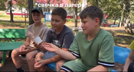 Орленок FM в кадре! Ребята снимают видео о лагерной жизни!