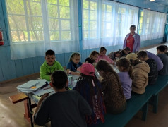 Творческие занятия с психологом в ДОЛ им. Павлика Морозова