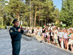 В ДОЛ "Талица" провели учебную пожарную эвакуацию