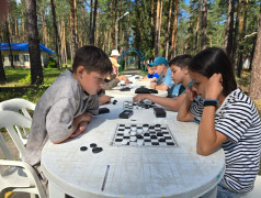 Кто кого? Турнир по шашкам и настольному теннису в ДОЛ "Яльчик"