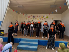 Торжественное открытие 1 смены "Поезд Победы"