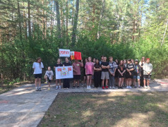 В лагере им. Павлика Морозова стартовали Малые Олимпийские игры, посвященные 80-летию Победы!