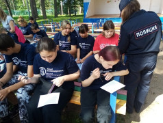 Встреча с сотрудниками  Псковского ЛО МВД России на транспорте