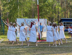 Открытие 3 спортивной смены в ДОЛ "Яльчик"