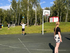 Спортивные соревнования между отрядами 