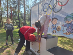 Заряд бодрости и силы: ребята из ДОЛ "Яльчик" активно участвуют в Дне физкультурника и сдают нормы ГТО