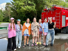 В ДОЛ "Талица" провели учебную пожарную эвакуацию