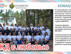 Концепция ДОЛ "Сосновый бор"