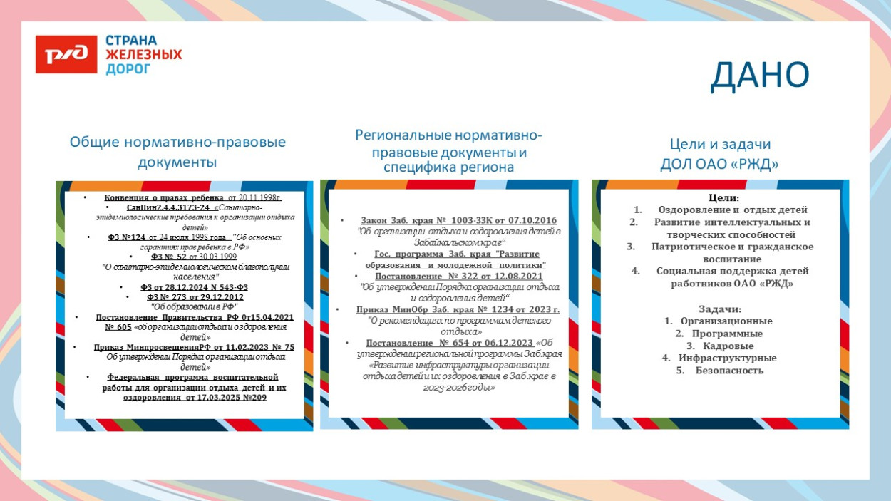 ЗабЖД ДОЛ "Сосновый бор"