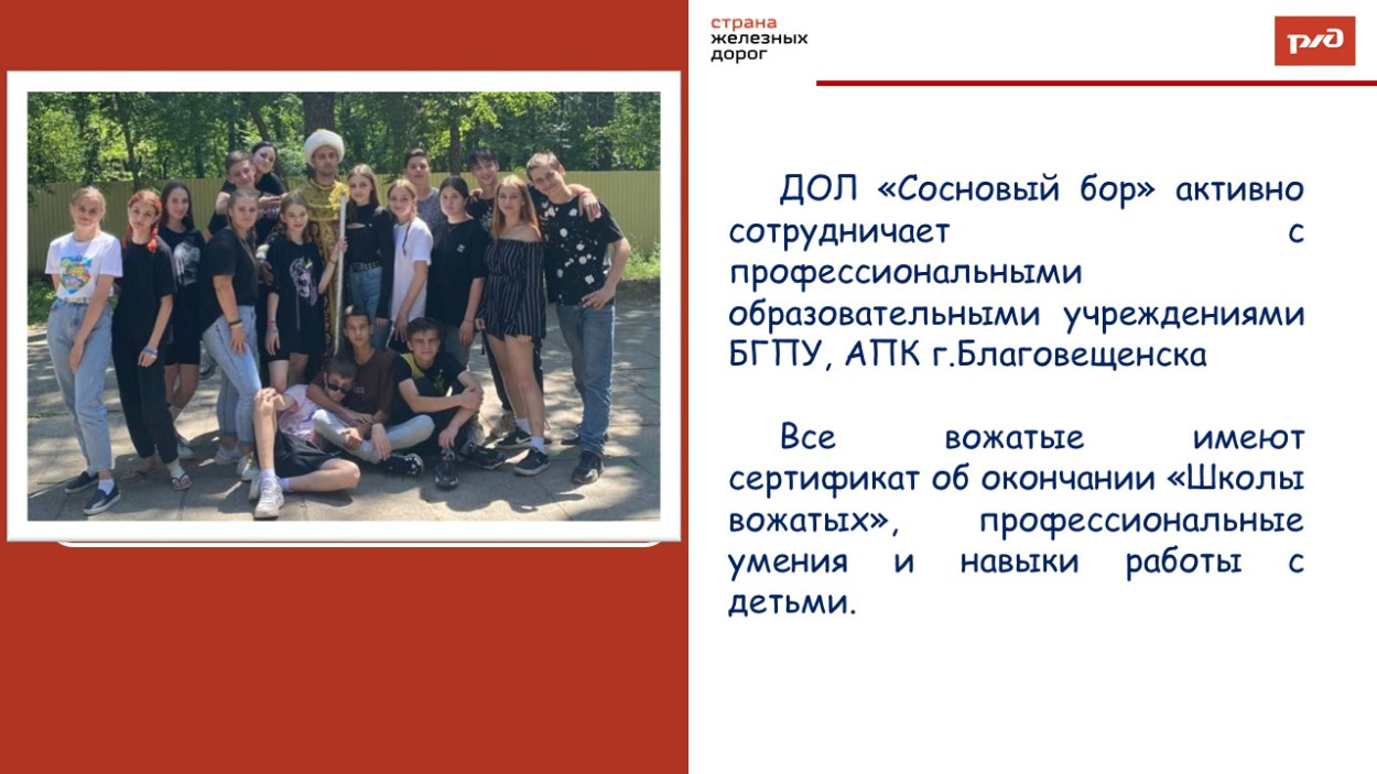 ЗабЖД ДОЛ "Сосновый бор"