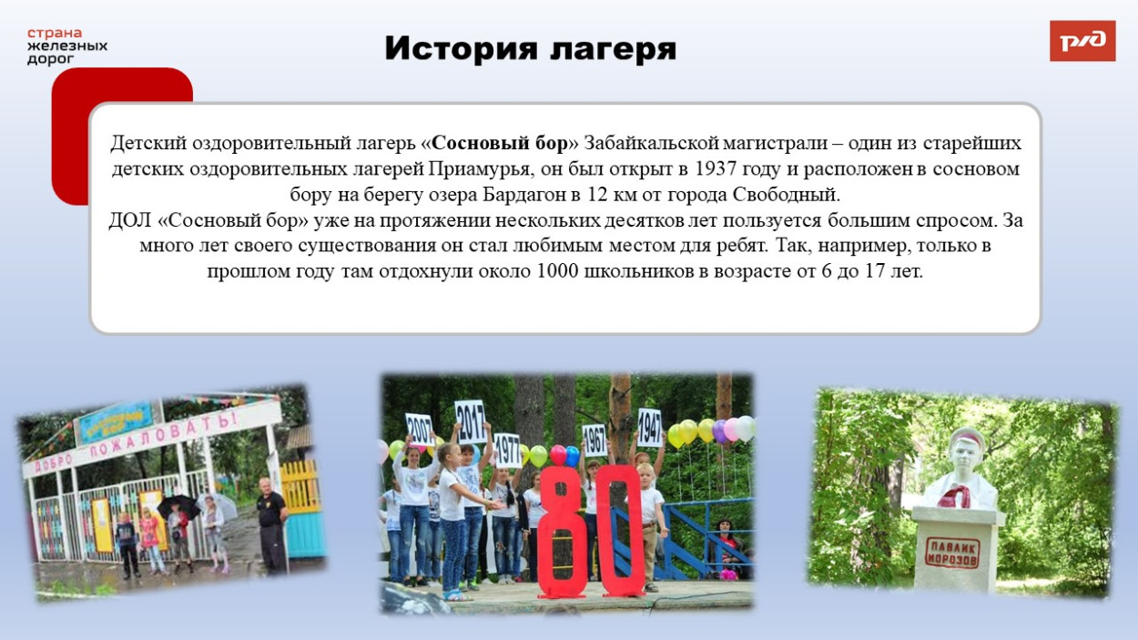 ЗабЖД ДОЛ "Сосновый бор"