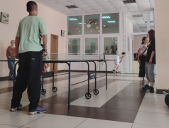 Соревнования по настольном теннису 