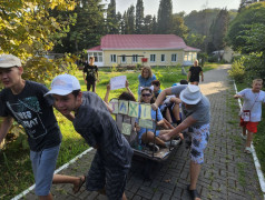 Организованная профориентационная общелагерная ярмарка отрядов &laquo;Прояви себя&raquo;, ДОЛ "Экспресс", п. Солоники