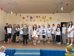 Торжественное открытие 1 смены "Поезд Победы"