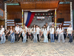 В лагере прошёл конкурс флешмобов &laquo;Россия &mdash; это мы&raquo;
