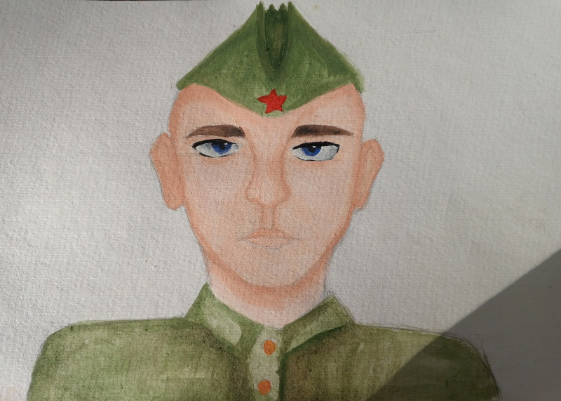 Старший сержант, герой ВОВ - Веселов Никита Иванович