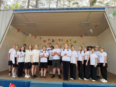 Торжественное открытие 1 смены "Поезд Победы"