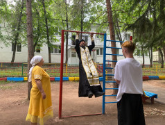 &laquo; к нам в лагерь приехали наши друзья&raquo;