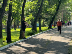 Сдача ГТО в ДОСЛ им. Горького