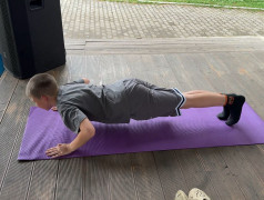 Сдача ГТО в ДОСЛ им. Горького