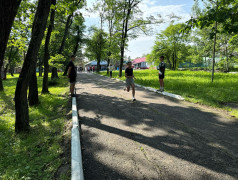 Сдача ГТО в ДОСЛ им. Горького