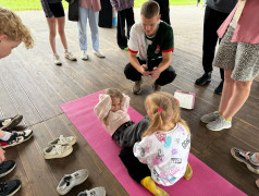 Сдача ГТО в ДОСЛ им. Горького