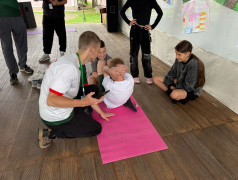 Сдача ГТО в ДОСЛ им. Горького