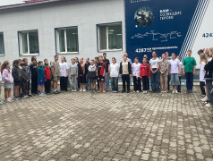 Конец первой лагерной смены в ДОЛ &laquo;Надежда&raquo;.