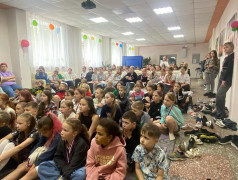 Конец первой лагерной смены в ДОЛ &laquo;Надежда&raquo;.