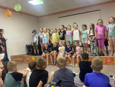 Праздничный концерт посвященный открытию 2 смены лагеря.