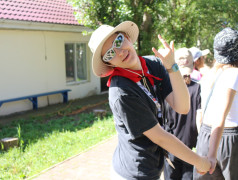 Игра по станциям "Курс на сплочение".  ДОЛ "Бештау"