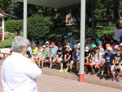 Инструктажи в начале смены. ДОЛ "Бештау"