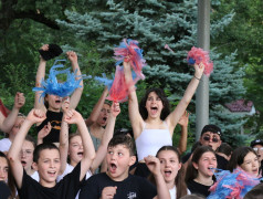 Открытие малых олимпийских игр в ДОЛ "Бештау"