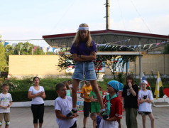 Открытие малых олимпийских игр в ДОЛ "Бештау"