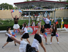 Открытие малых олимпийских игр в ДОЛ "Бештау"