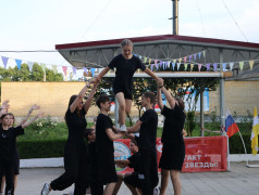 Открытие малых олимпийских игр в ДОЛ "Бештау"