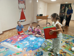 "Суперсила квадронавтов" кульминация  программы "Железнодорожная игротека"