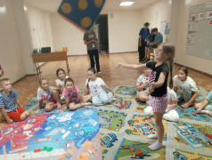 "Суперсила квадронавтов" кульминация  программы "Железнодорожная игротека"