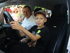 В нашем лагере частые гости в погонах!