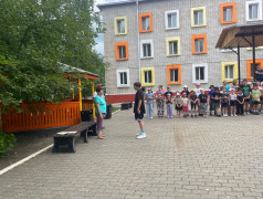 Торжественное открытие третьей смены &laquo;Эхо войны в каждом сердце&raquo;