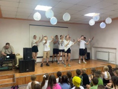 Торжественное открытие третьей смены &laquo;Эхо войны в каждом сердце&raquo;