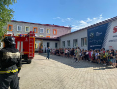 Выездная экскурсия 3-й пожарно-спасательной части в Дол Надежда