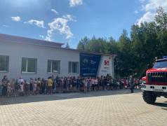 Выездная экскурсия 3-й пожарно-спасательной части в Дол Надежда