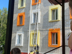 Выездная экскурсия 3-й пожарно-спасательной части в Дол Надежда