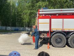 Выездная экскурсия 3-й пожарно-спасательной части в Дол Надежда
