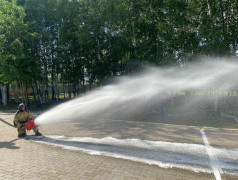 Выездная экскурсия 3-й пожарно-спасательной части в Дол Надежда