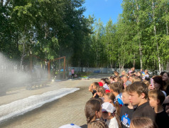 Выездная экскурсия 3-й пожарно-спасательной части в Дол Надежда